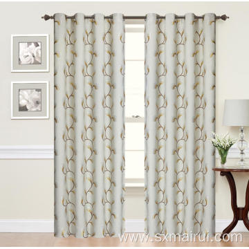 100% Polyester Fashion Shade Jacquard Curtains